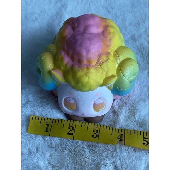 Japan iBloom Rainbow Sheratan The Sheep LIMITED EDITION Squishy Toy - Picture 15 of 16